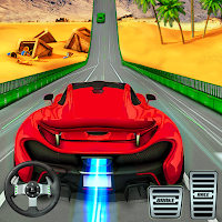 Mega Ramp Crazy Car Racing Game-New Car Stunt Game