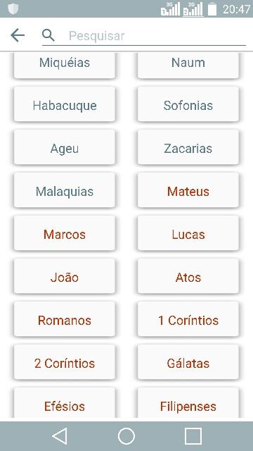Android application João Ferreira de Almeida - Bíblia Sagrada screenshort