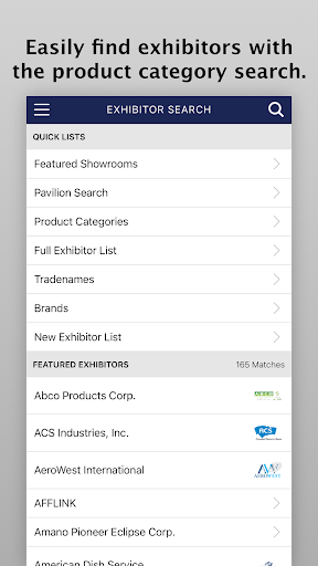 Android application ISSA Show North America 2023 screenshort