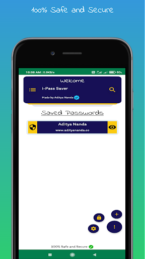 i-Pass Saver Screen 2