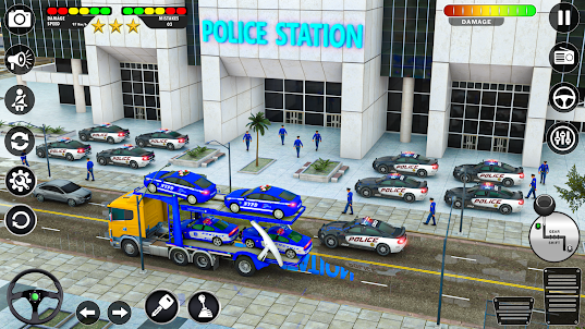 SUV Police Car Truck Transport