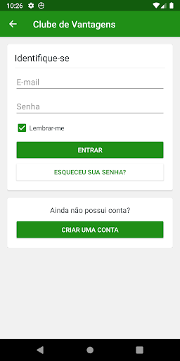 Android application ACIA São Roque screenshort