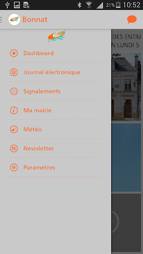 Android application Bonnat screenshort