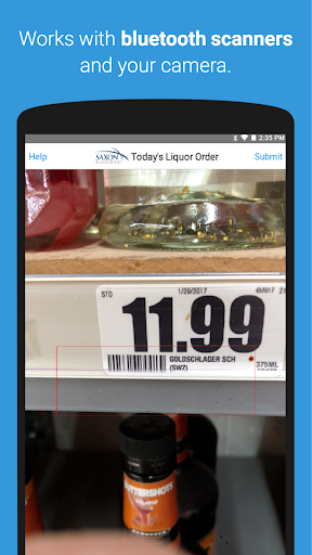Liquor Orderer Screen 3