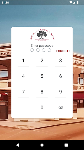 Android application Richland County Bank screenshort