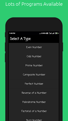 Basic Programs Screen 3