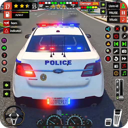 US Police Car Games 3D  Icon