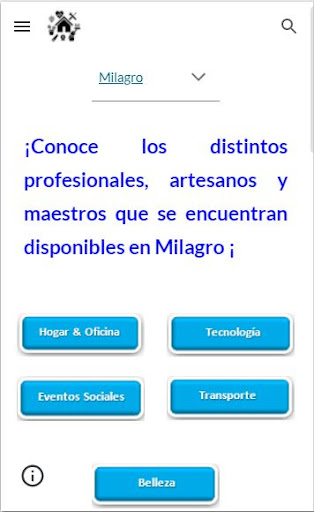 Android application HOME SERVICE screenshort
