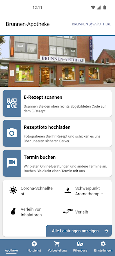 Android application Brunnen-Apotheke Tostedt screenshort