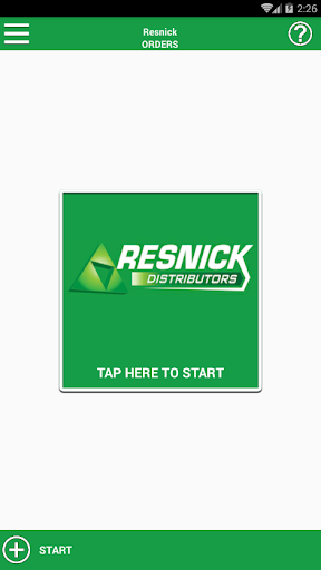 Android application Resnick Distributors screenshort