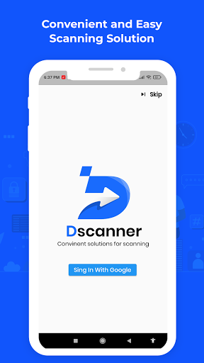Android application DScanner - Scan Any Docs, Edit screenshort