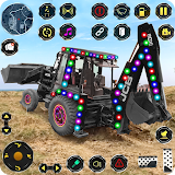 Sand Excavator JCB Truck 3D icon
