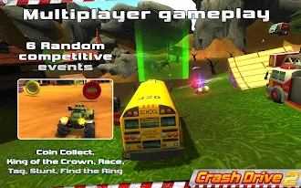 Game screenshot Crash Drive 2: 3D racing cars mod apk