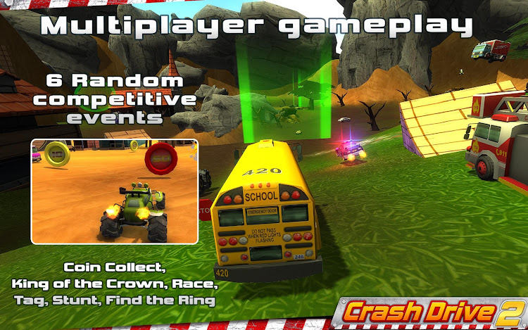 Crash Drive 2: 3D racing cars - 3.94 - (Android)