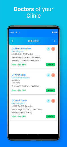 Dr. Clinic - For Clinics Screen 3
