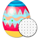 Cover Image of Скачать Easter Egg Coloring By Number  APK