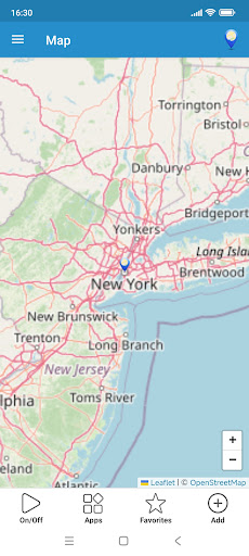 Android application Location Mock screenshort