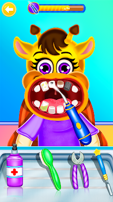 Zoo Animal Doctor Dentist Gameのおすすめ画像1