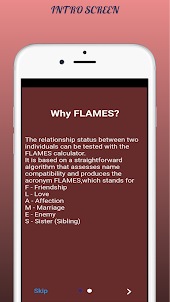 FLAMES - FUNNY GAME