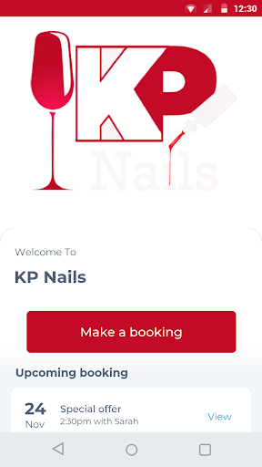 Android application KP Nails screenshort
