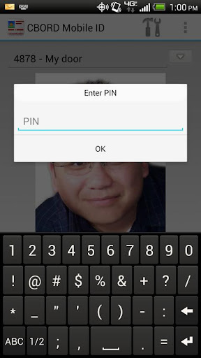 CBORD Mobile ID - for CS Gold