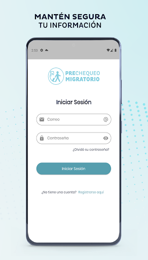 Prechequeo Migratorio Screen 3
