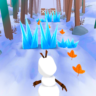 Snowman Rush: Frozen run apk