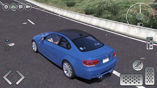 Realistic city speed BMW M3