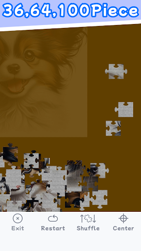 Joyful Puppy Jigsaw Puzzles Screen 2