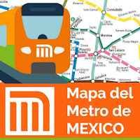 Mapa del Metro de México sin i