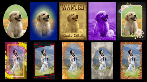 Woodcut Photo Effect Screen 3