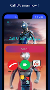 Fake Call Ultraman Dyna Game