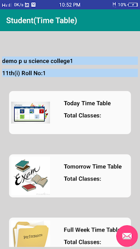TG Student Screen 2