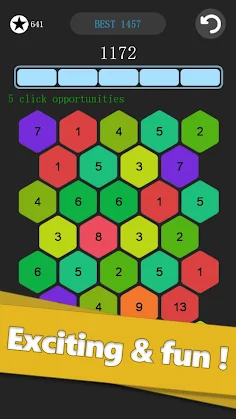 Click Hexagon -Fun puzzle game - Screenshot 4
