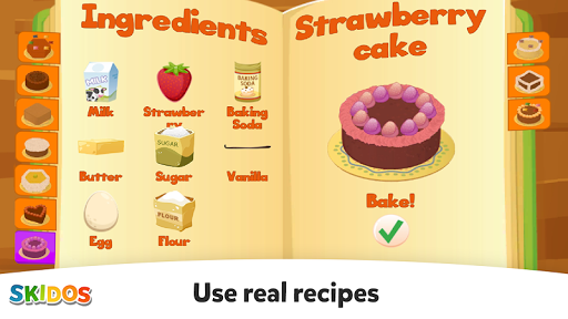 Fun Educational Games: Baking & Cooking for Kidsud83cudf82 apkdebit screenshots 3