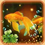 Cover Image of Download Aquarium Gold Fishes LWP  APK