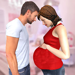 「Pregnant Mother Sim Games Life」圖示圖片