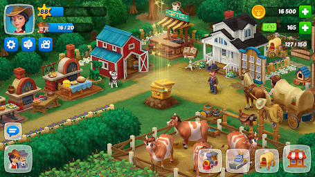 Wild West: Farm Town Build