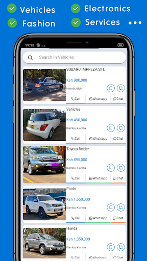 Zurini Marketplace: Buy & Sell Screen 2