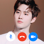 Cover Image of Télécharger EXO Suho - Video Call Prank 4.1.7 APK