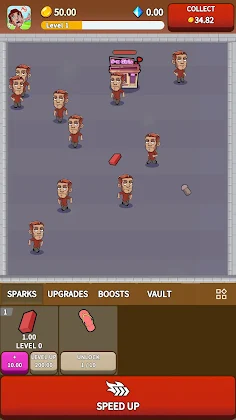 RevengeNeverStop:IdleMergeGame - Screenshot 1