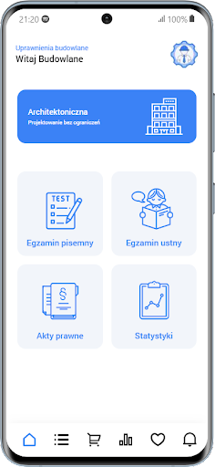 Android application Uprawnienia Budowlane 2024 screenshort