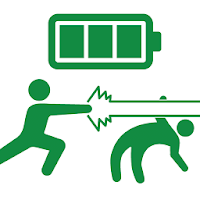 電池長持ち 面白い棒人間ピクト バッテリー表示ウィジェット Androidアプリ Applion