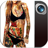Tattoo Photo Editor Studio (1500+ Tattoo Designs) icon