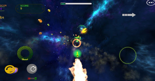Asteroid in space Screen 2