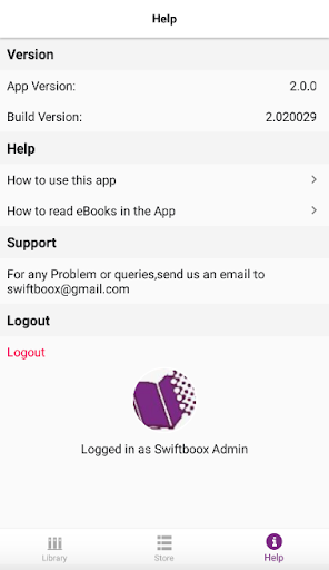 Swiftboox Bengali eBook App Screen 2
