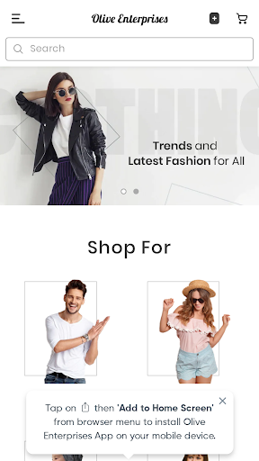 Olive Enterprises Screen 2