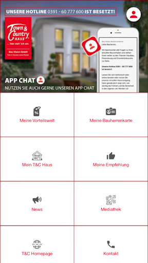 Android application Bau-Vision Bauherrenkarte screenshort