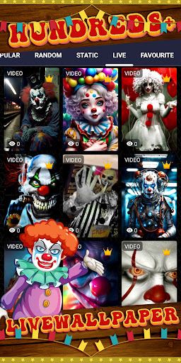 evil clown wallpaper Screen 3