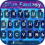Blue Fantasy Keyboard Backgrou